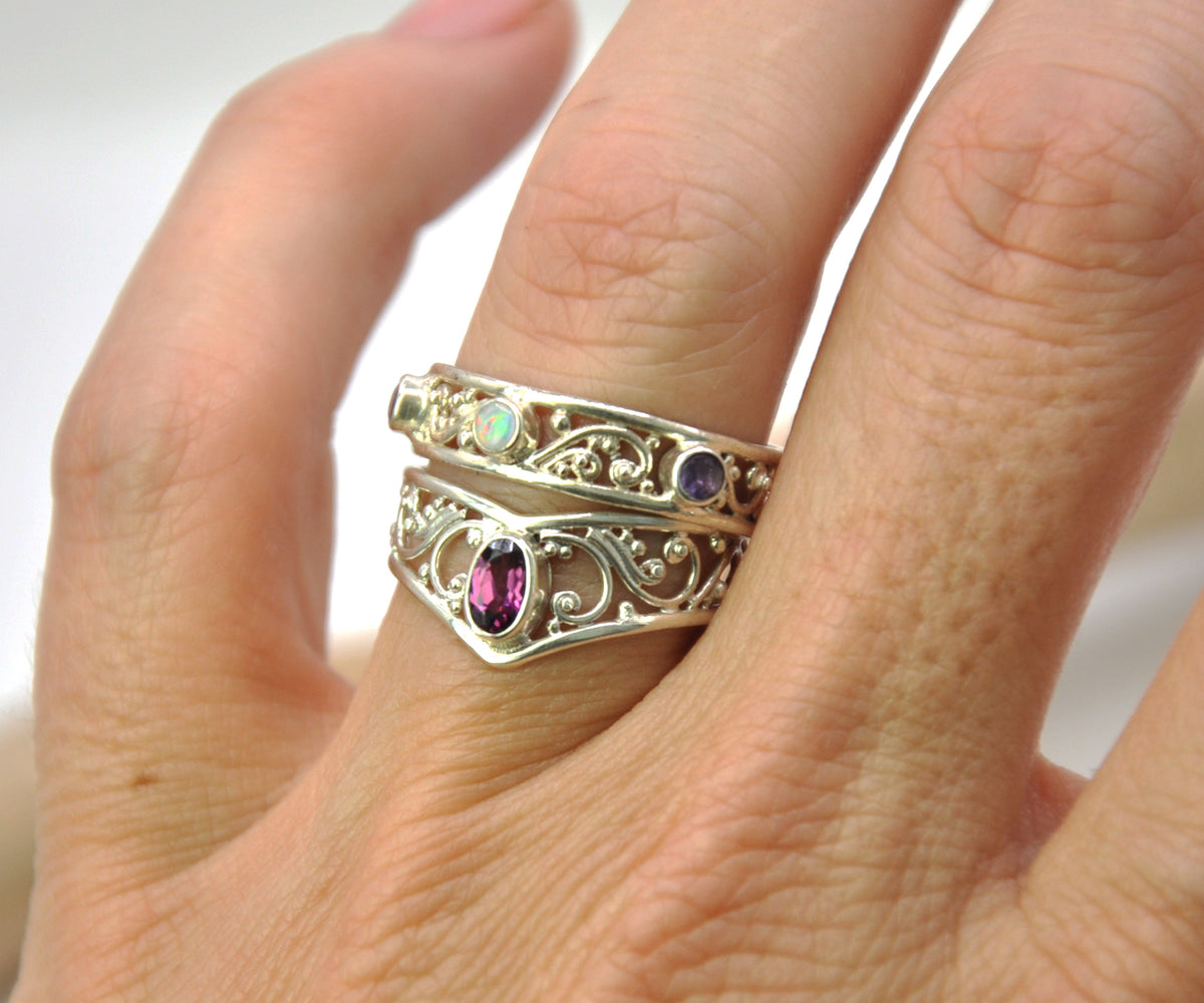 Anillo Basic Open Rainbow