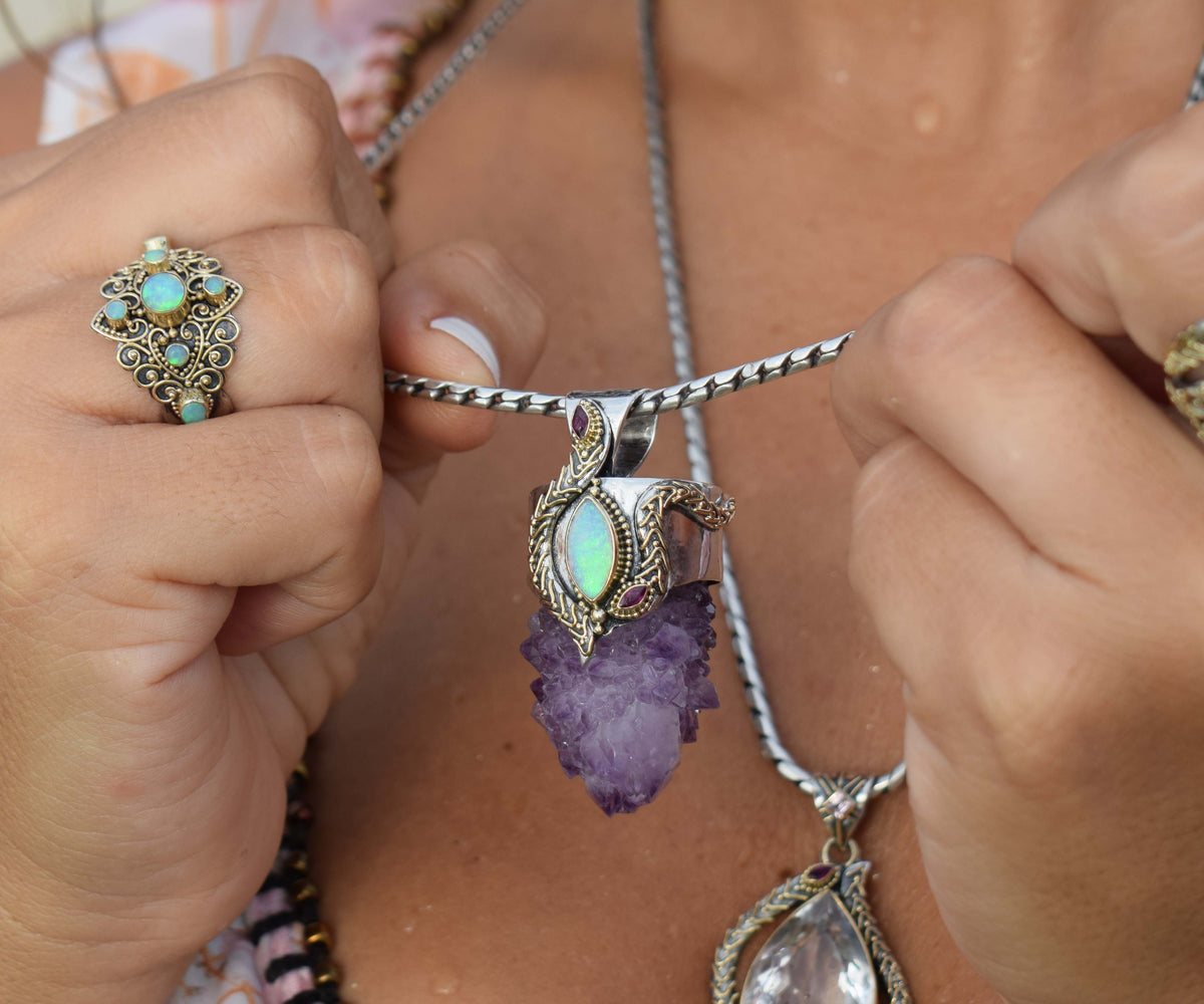 Amuleto kundalini Spirit Opalo