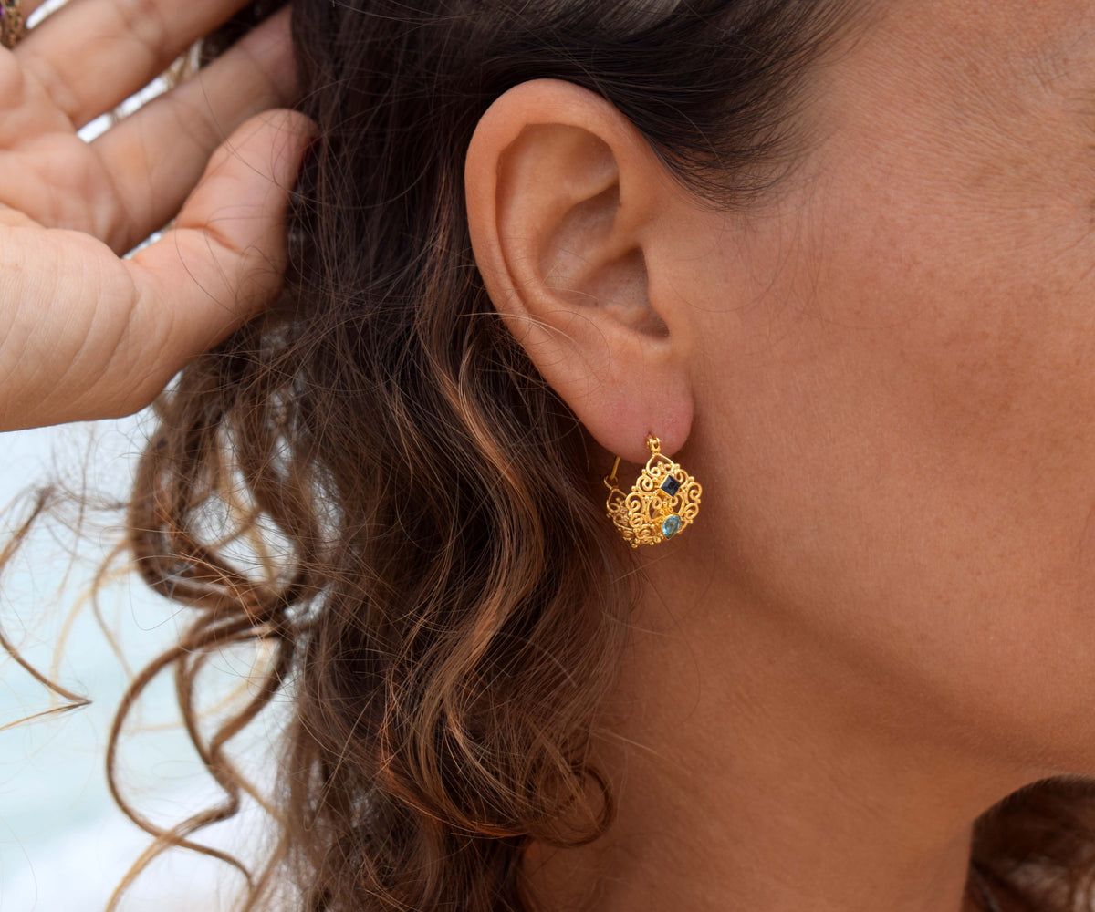 Argollas Suspiro Azul