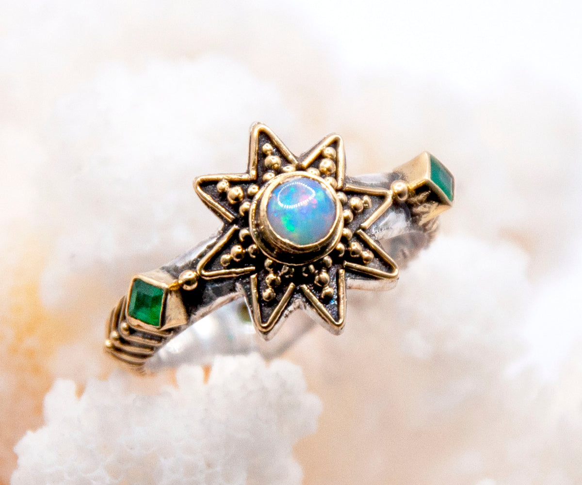 Anillo Cosmic Venus Opalo
