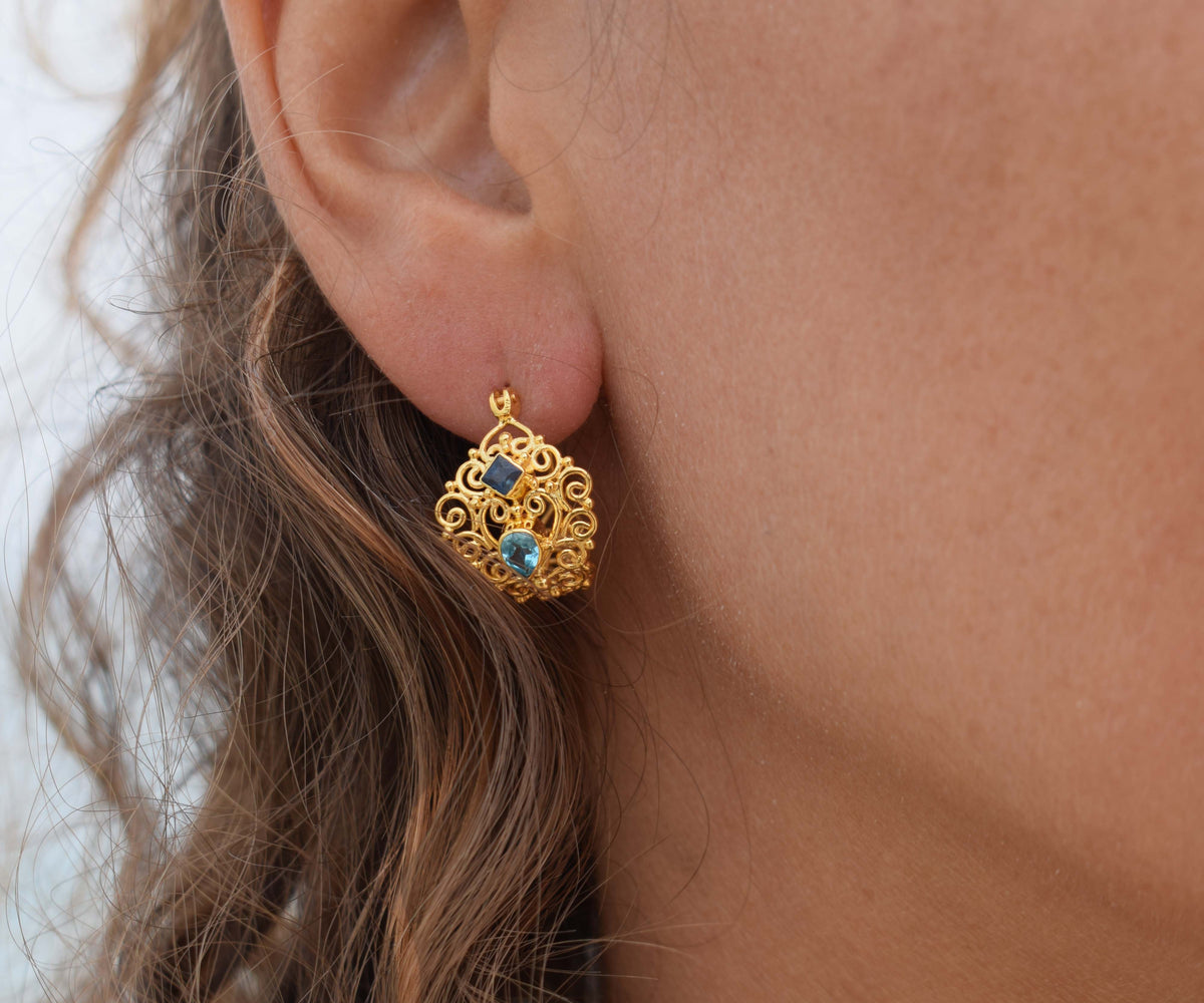 Argollas Suspiro Azul