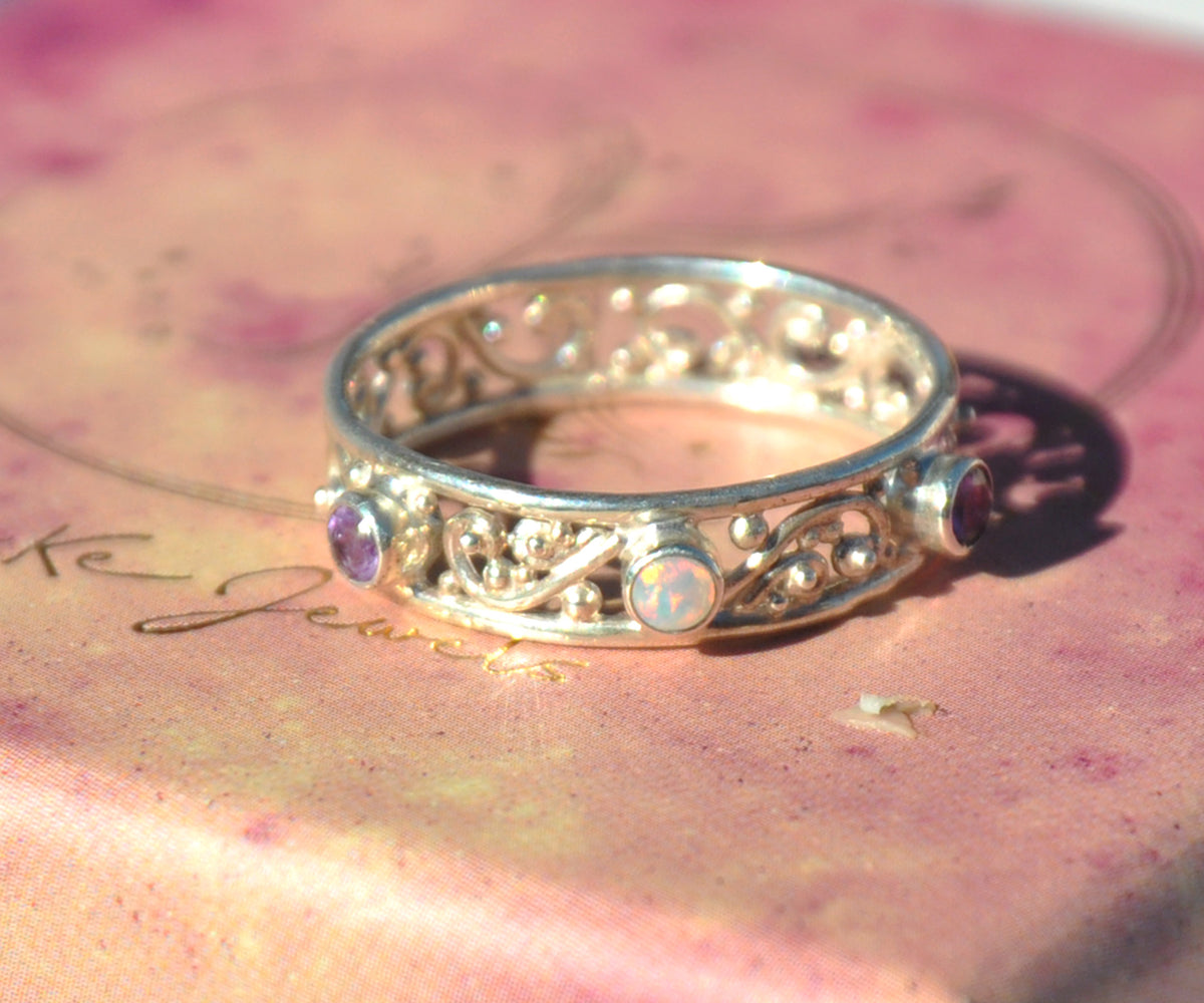 Anillo Basic Open Rainbow