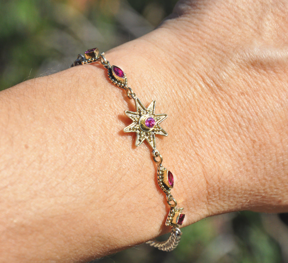 Pulsera Constelaciones Rubí