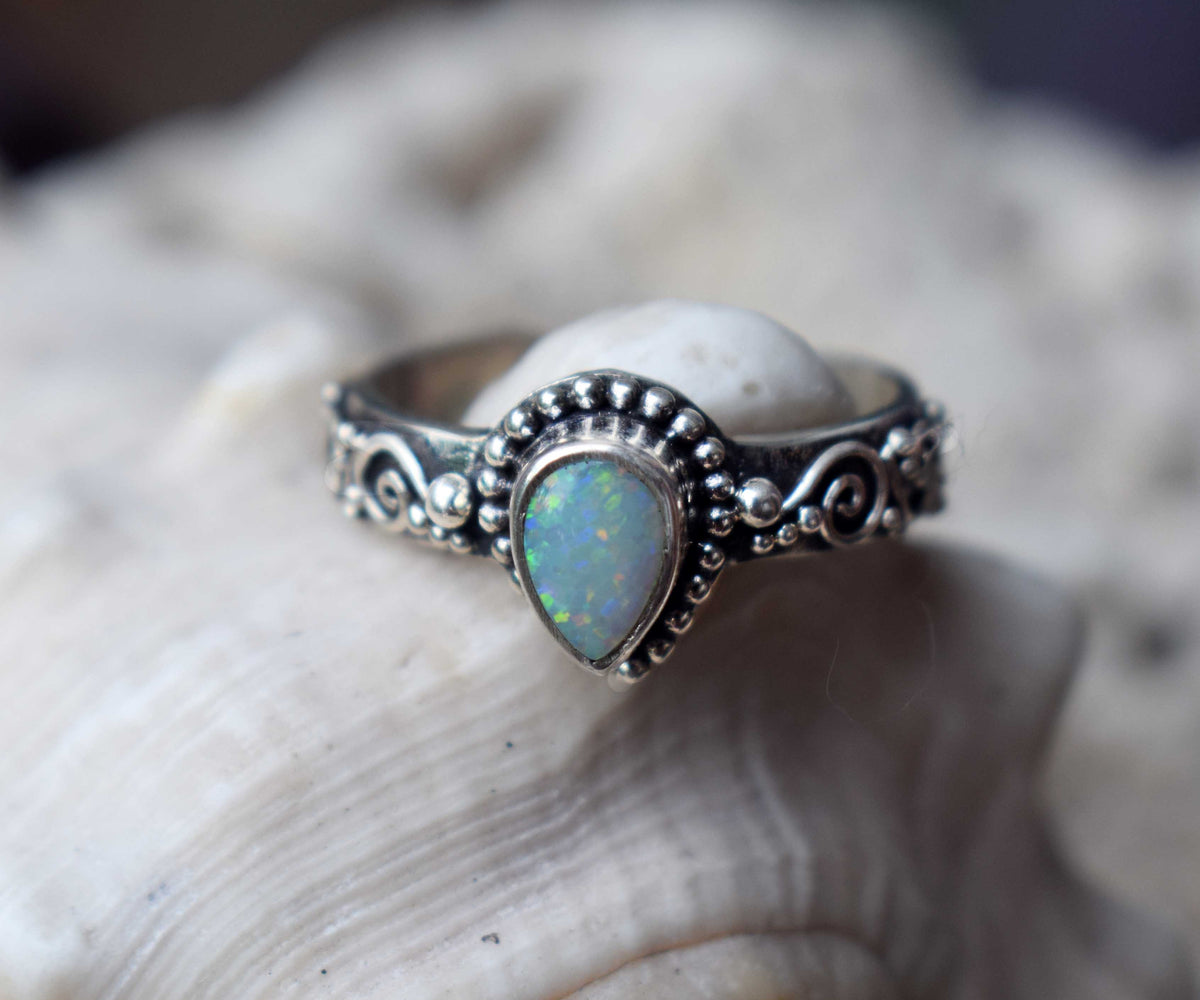 Anillo Pie Dreams Opalo gota