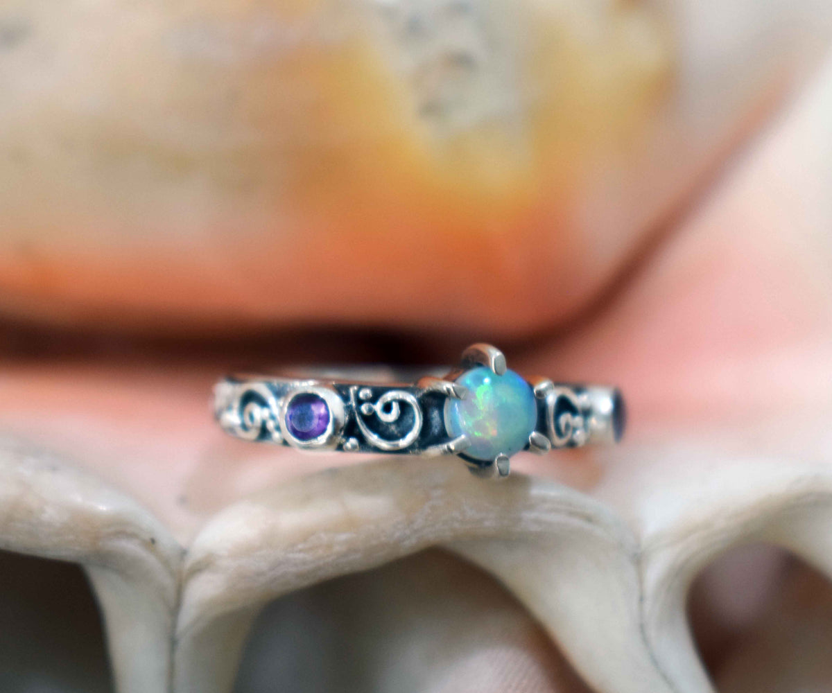 Anillo Sunshine Ópalo