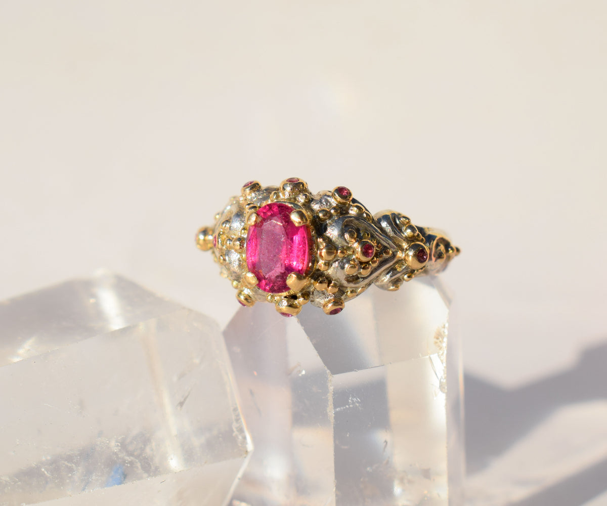 Anillo Elektra Turmalina