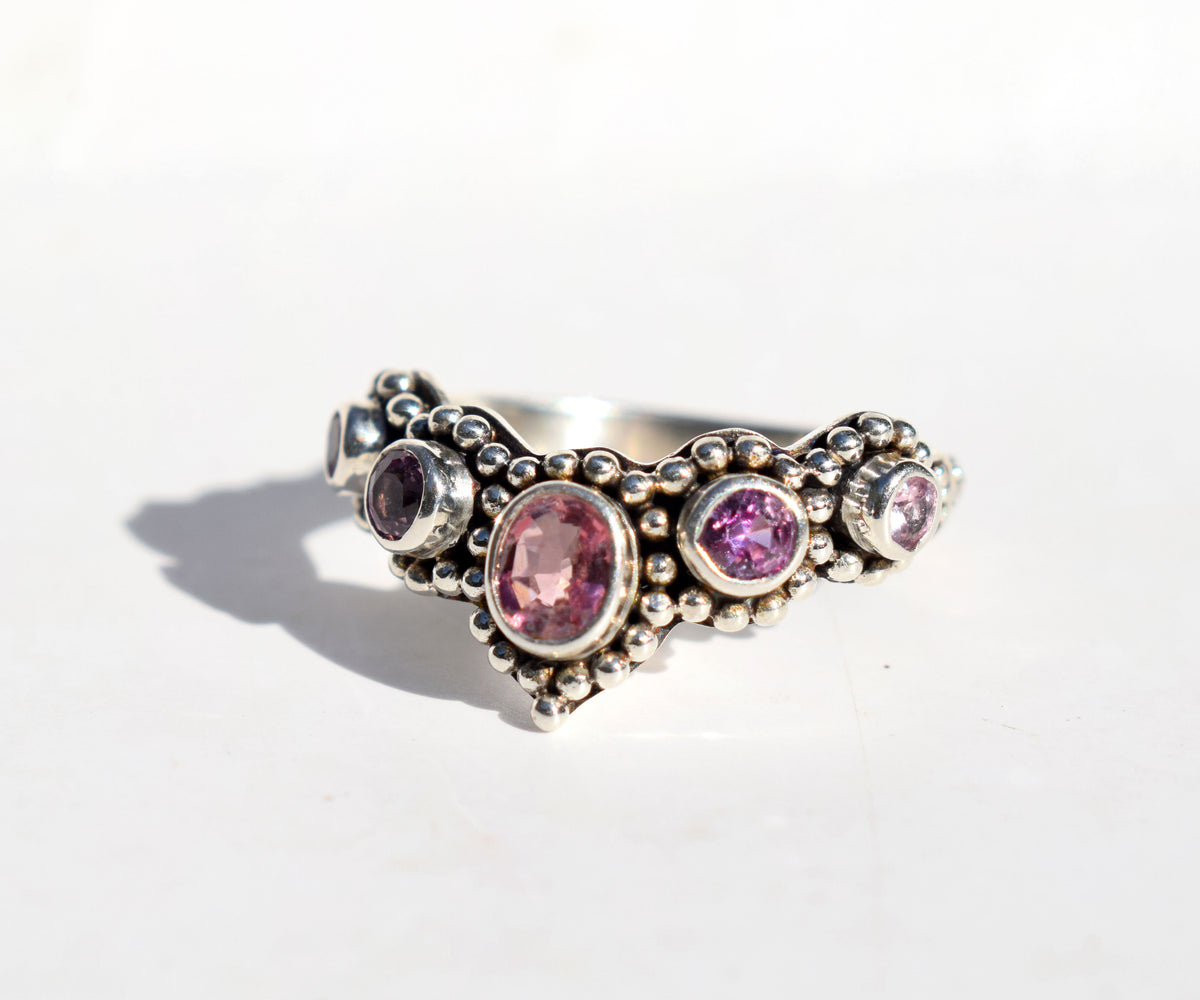 Anillo Petra Fusión Turmalina