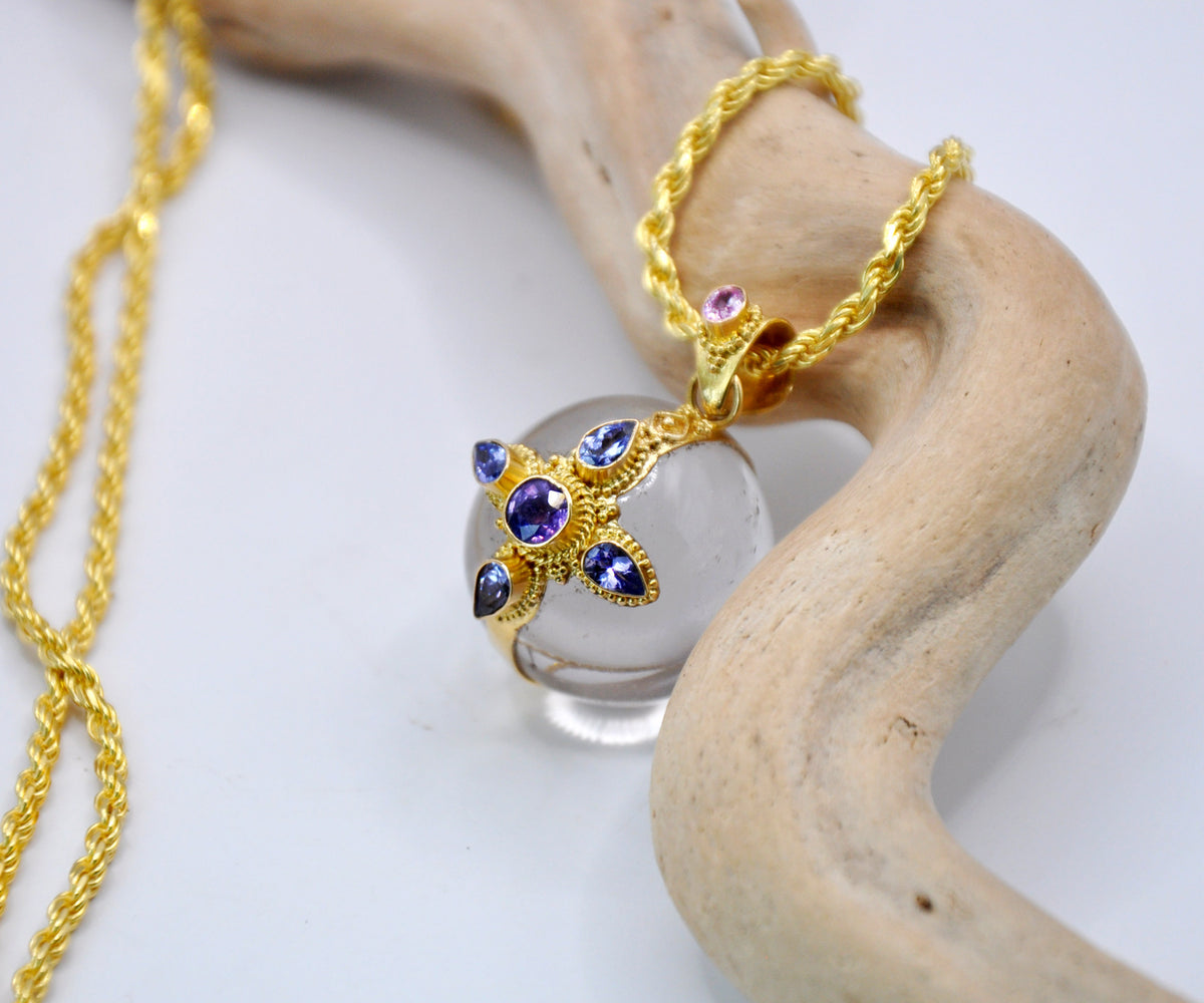 Amuleto Cruz del Sur Cuarzo