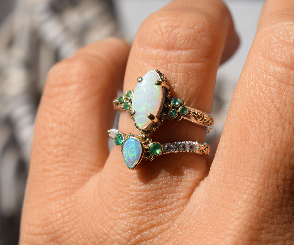 Anillo Tribu Fusión Ópalo