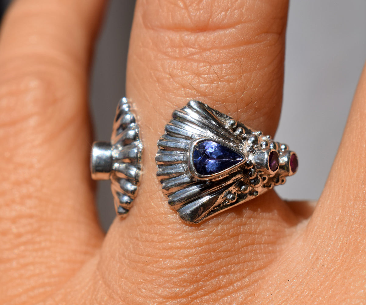 Anillo Oceana Tanzanita