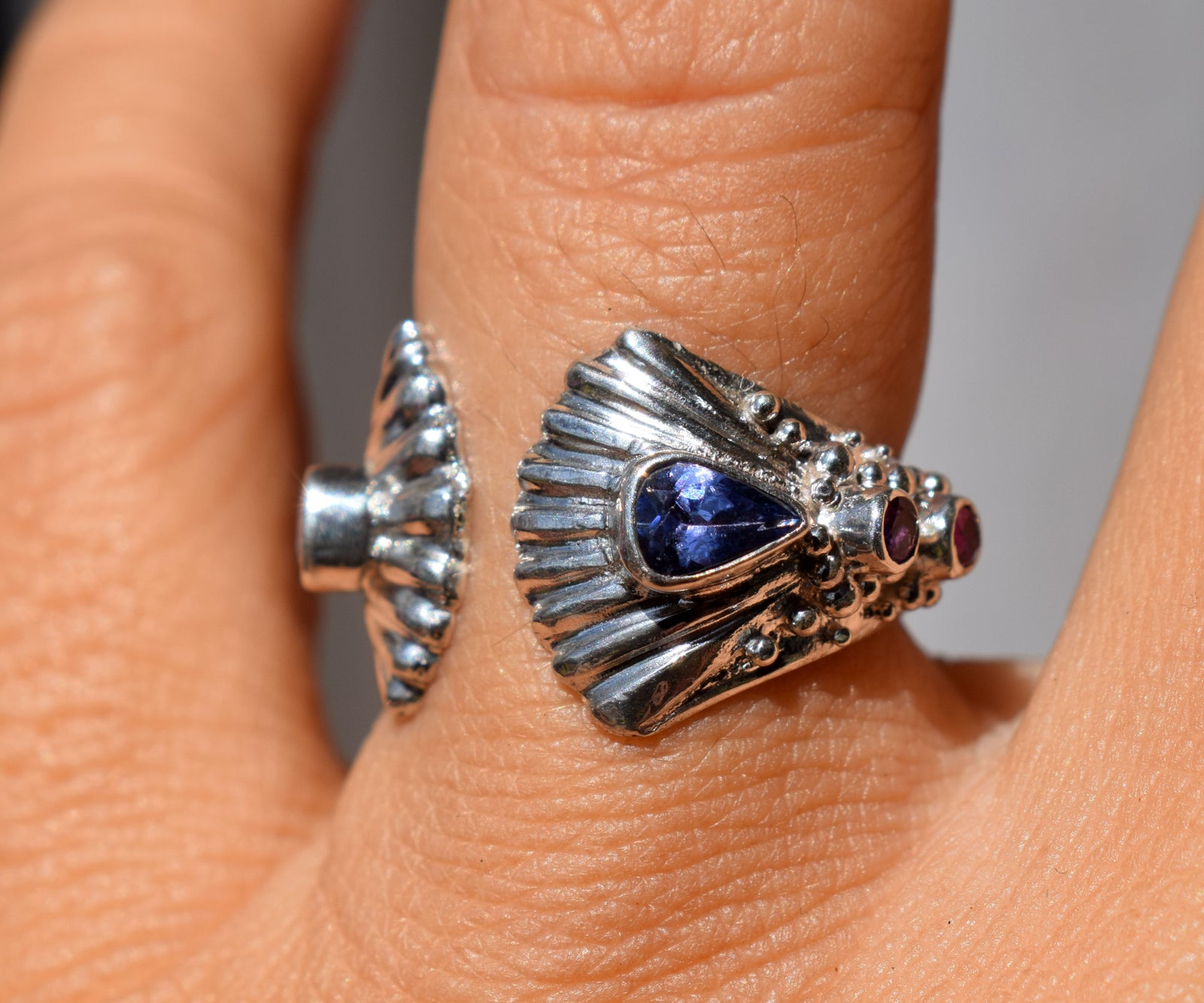 Anillo Oceana Tanzanita