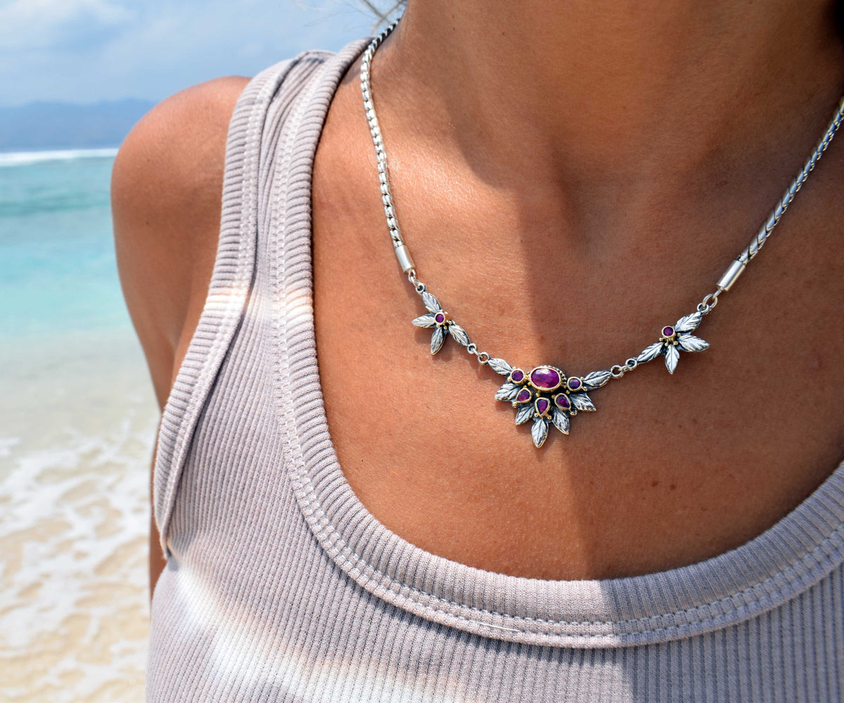 Collar Pocahontas Rubi