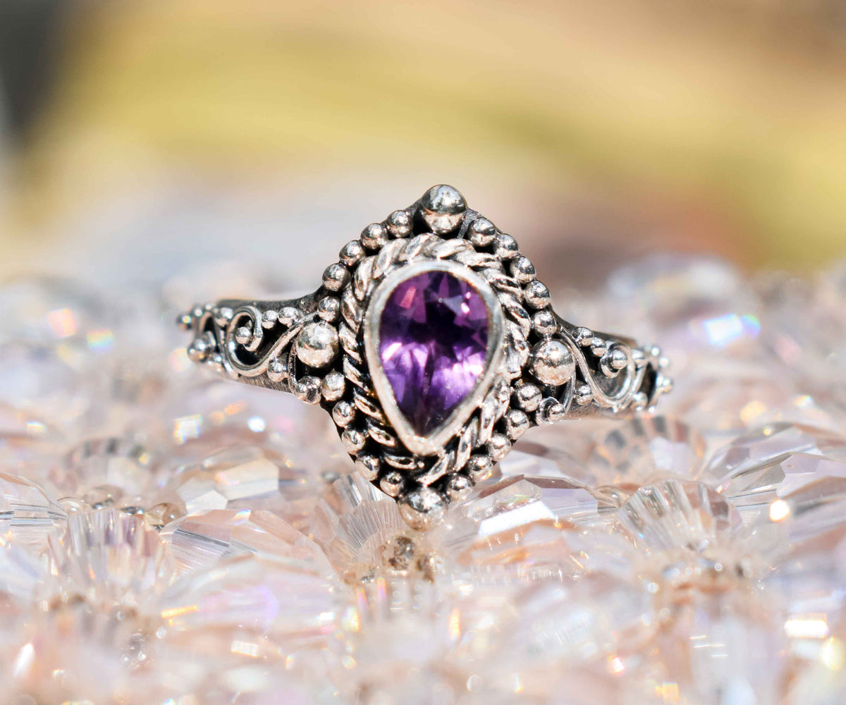 Anillo Fall in love Amatista