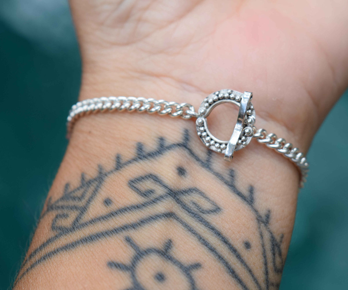 Pulsera ojito protector Topacio