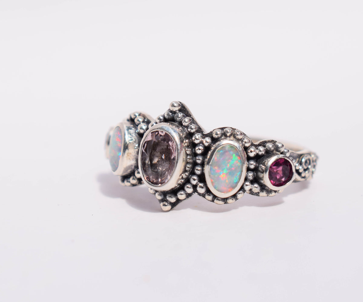 Anillo Petra Morganita