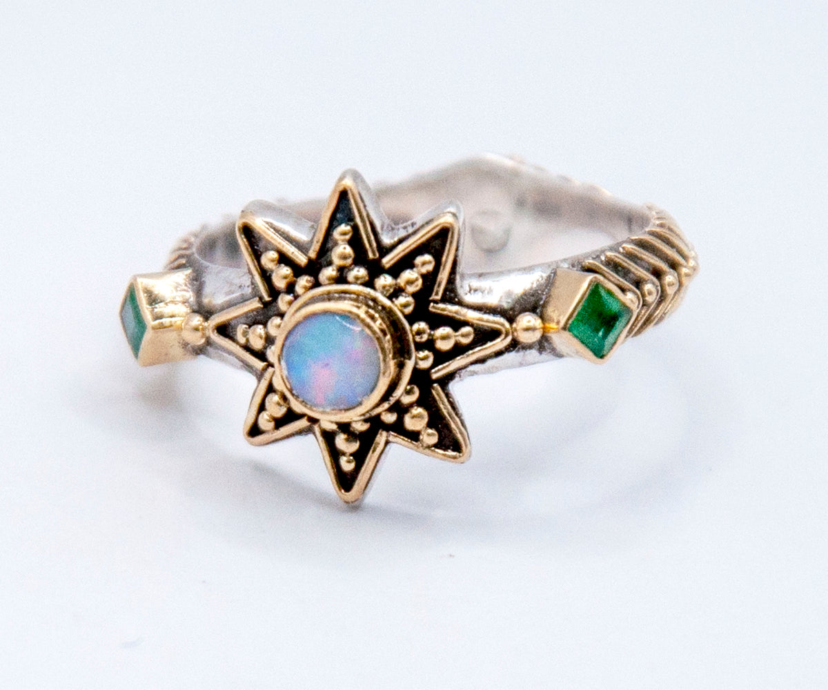 Anillo Cosmic Venus Opalo