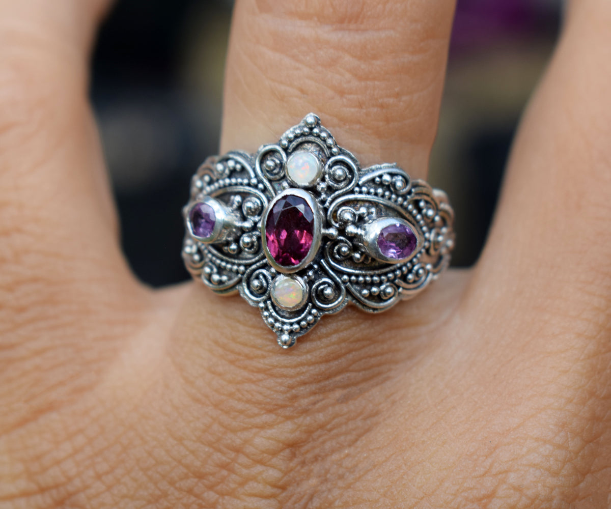 Anillo Kerala Rodolita