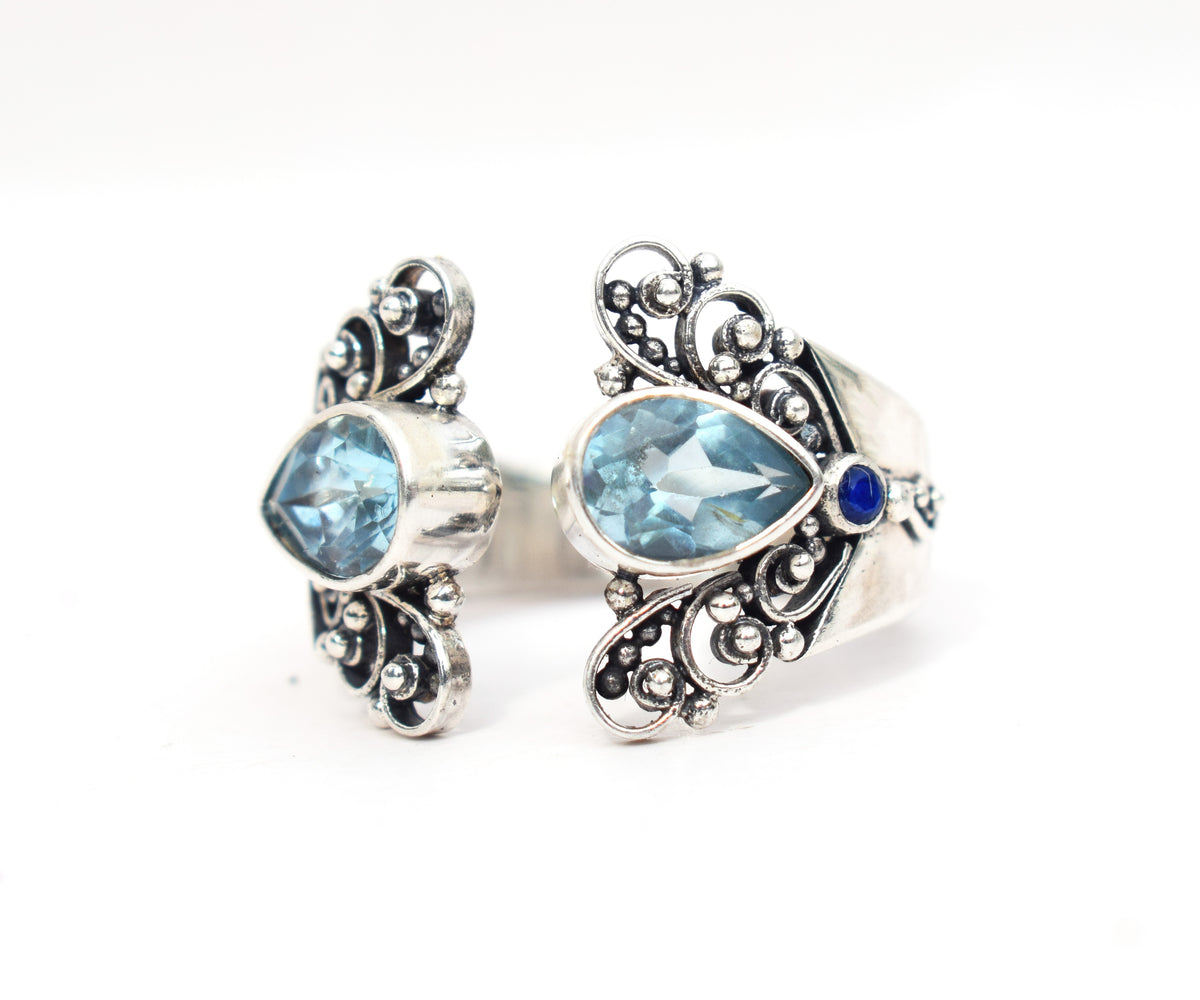 Anillo Butterfly  Topacio