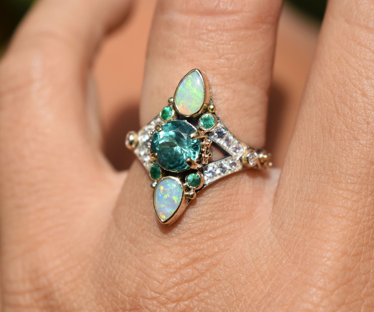 Anillo Triada Apatita