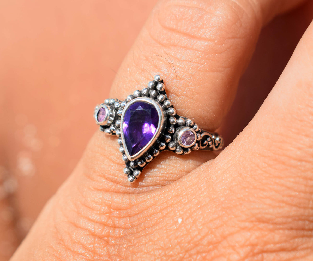 Anillo Roma Amatista