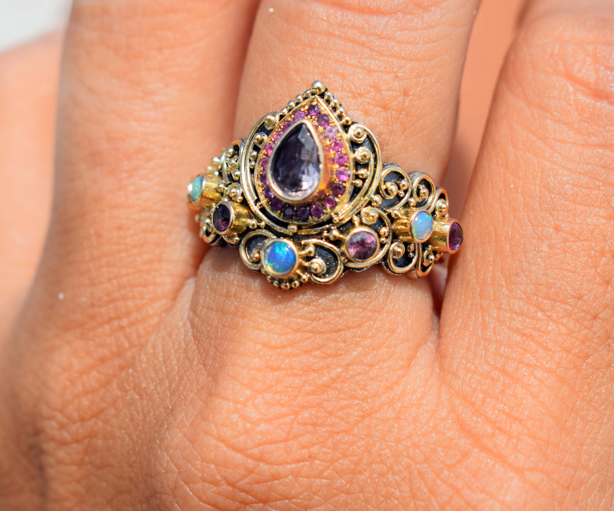 Anillo New Magic Lotus Morganita