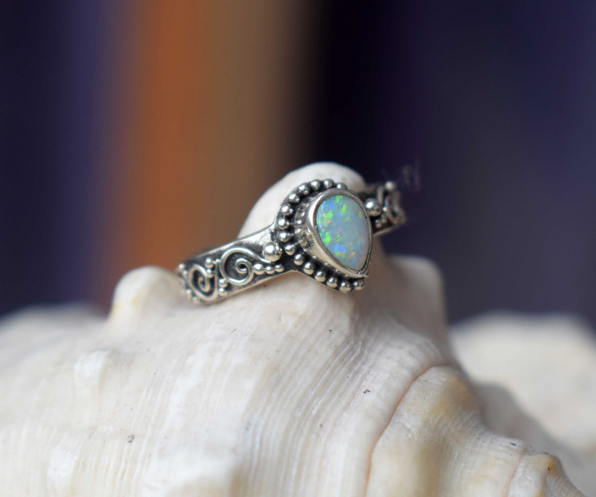 Anillo Pie Dreams Opalo gota