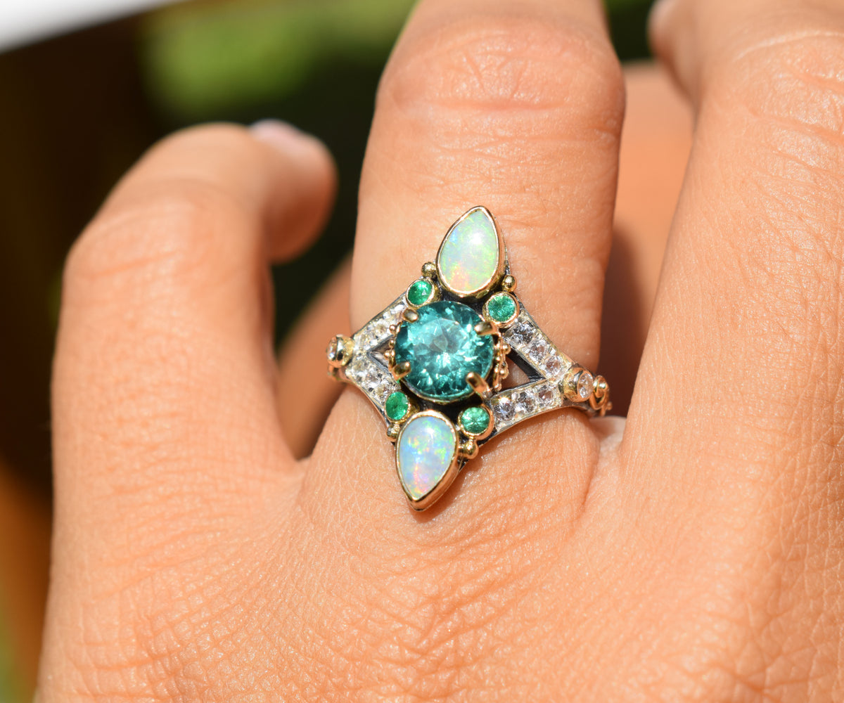 Anillo Triada Apatita