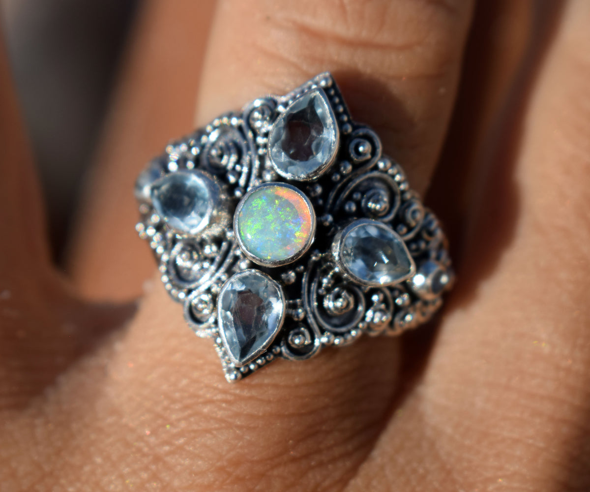 Anillo Goa Ópalo