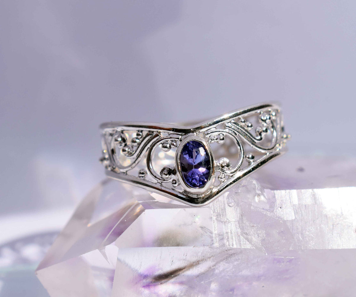Anillo Calisto Tanzanita