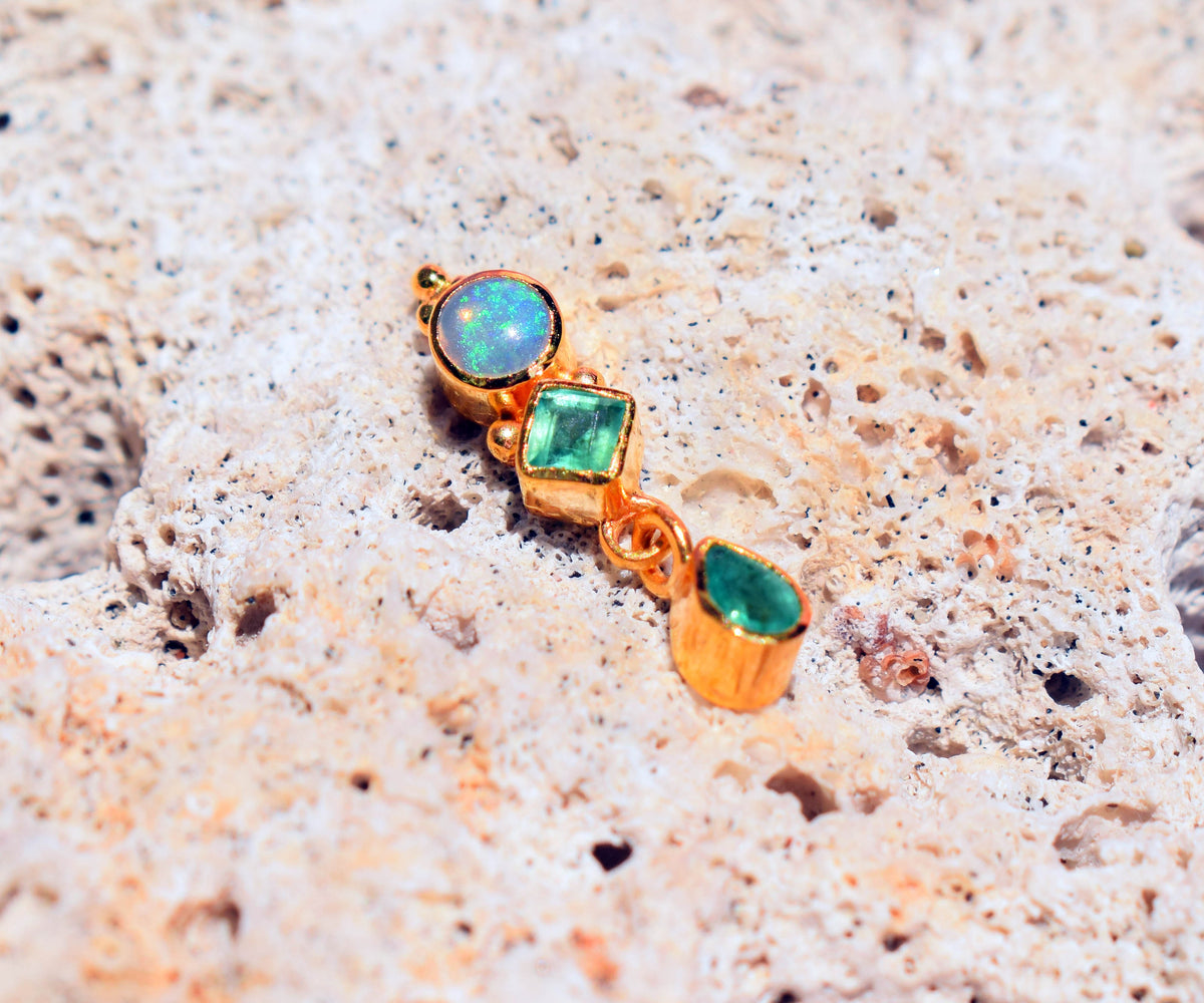 Solitario Tinkerbell Esmeralda