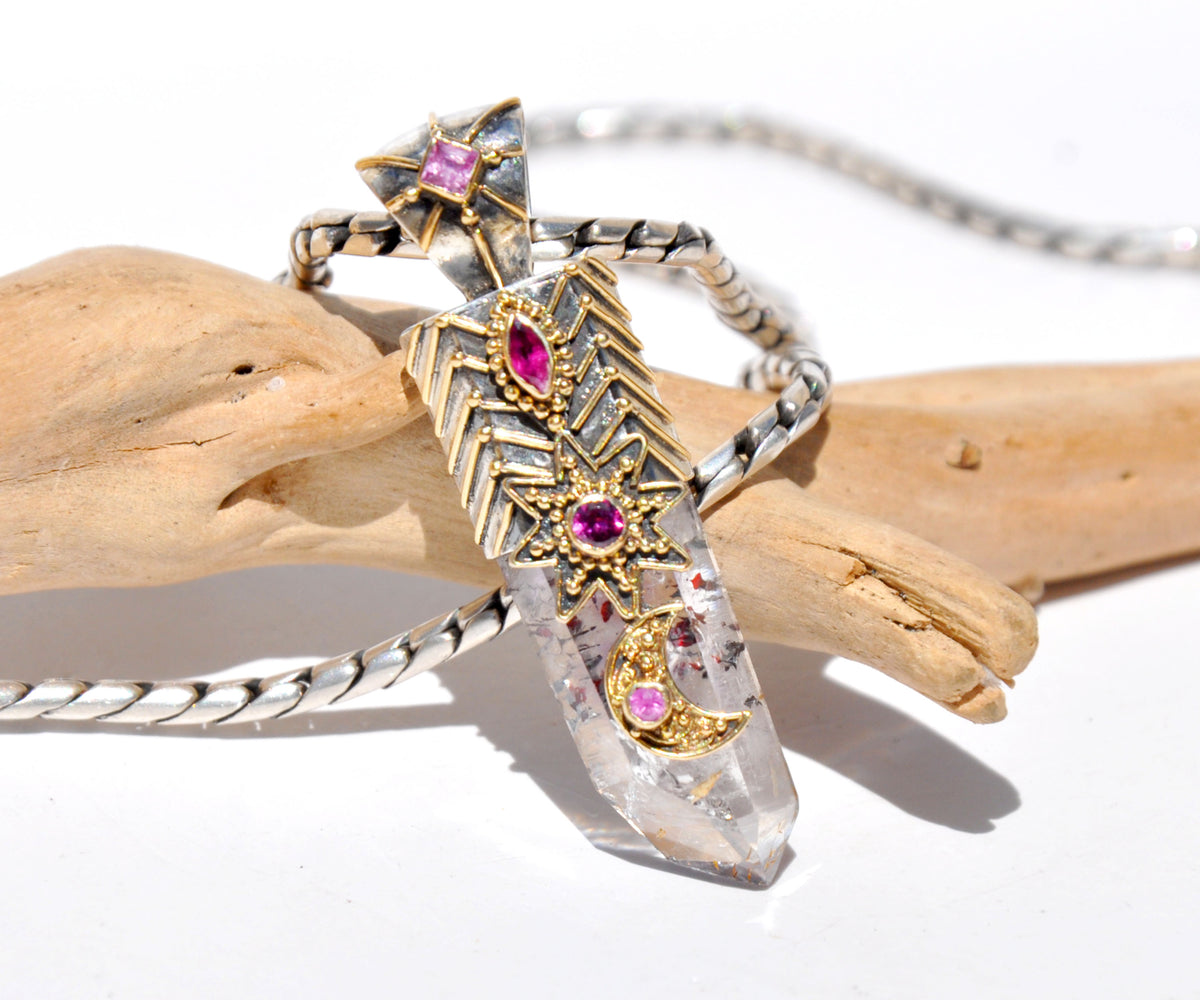 Amuleto Constelaciones Pink