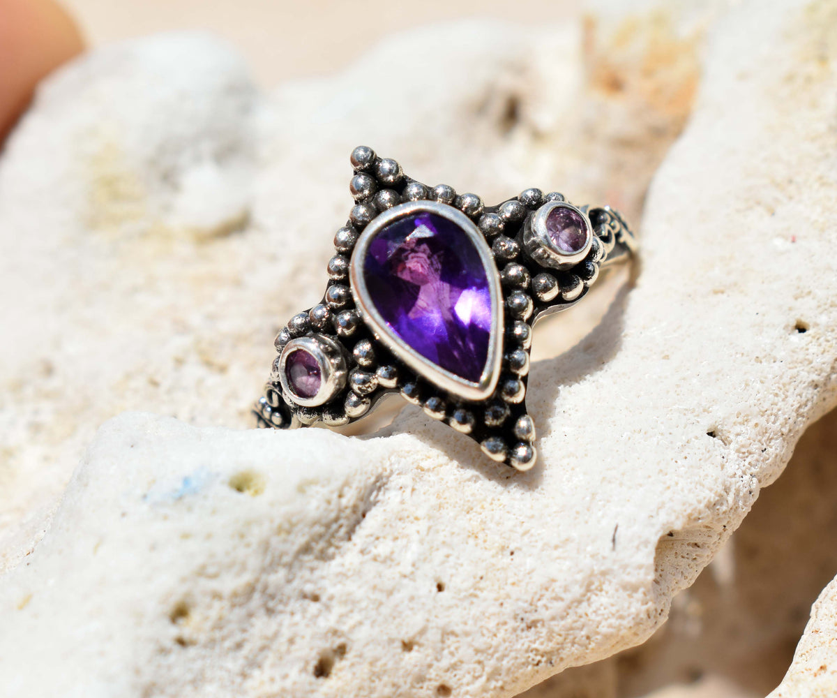 Anillo Roma Amatista