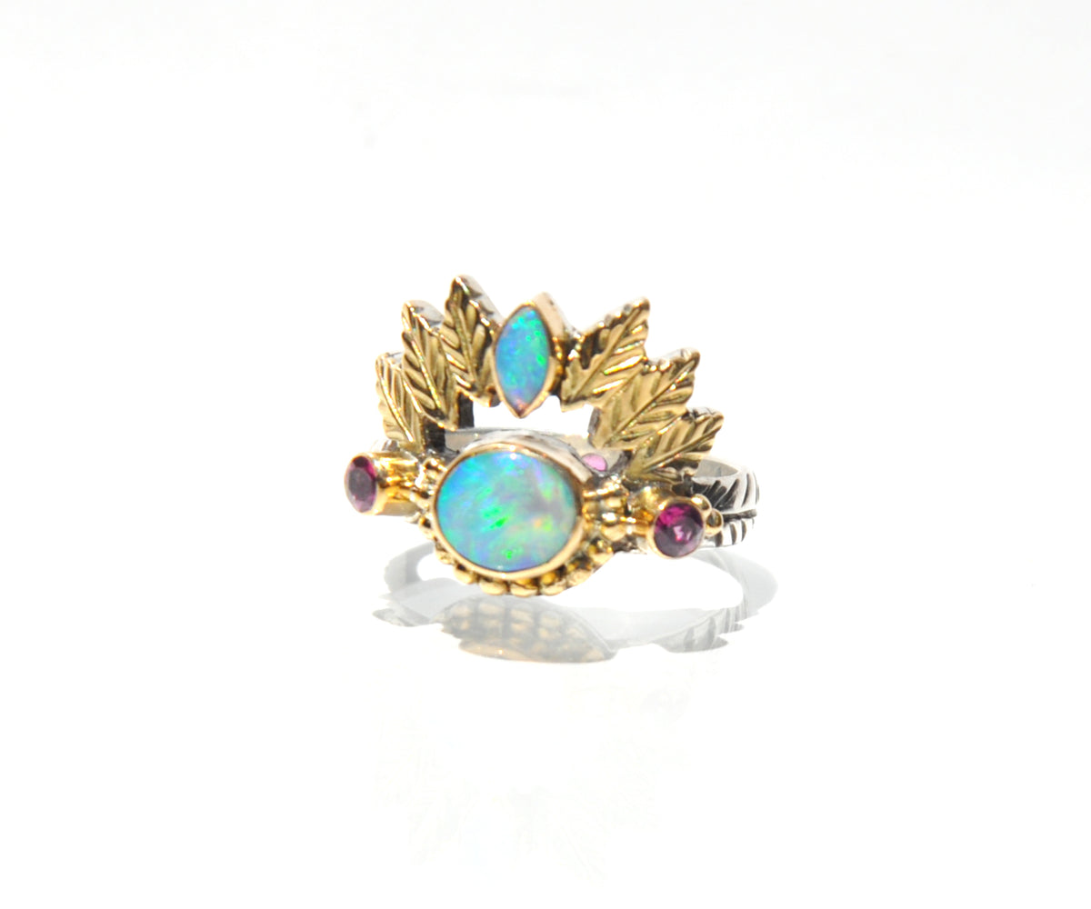 Anillo Pocahontas Opalo