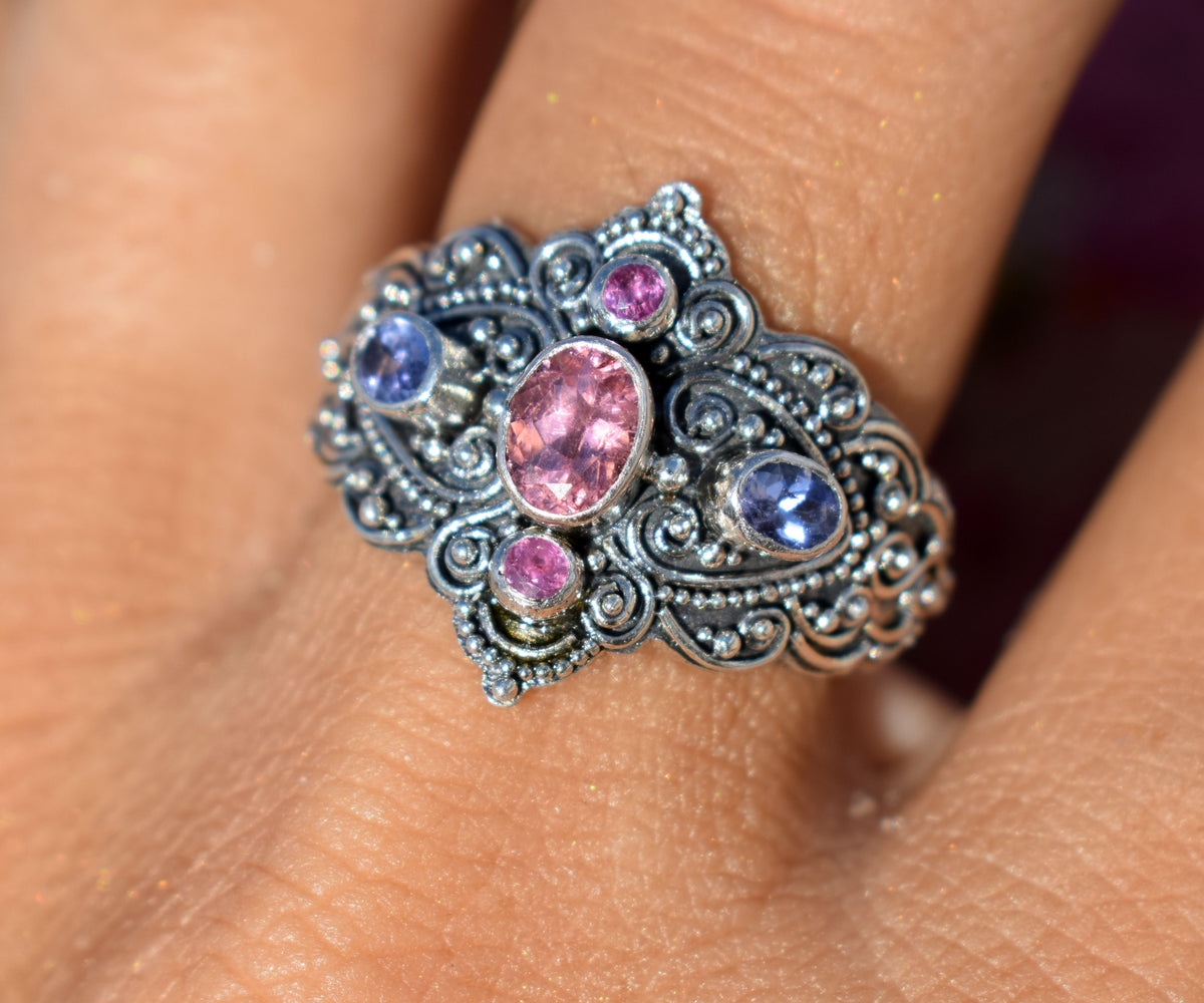 Anillo Kerala Turmalina