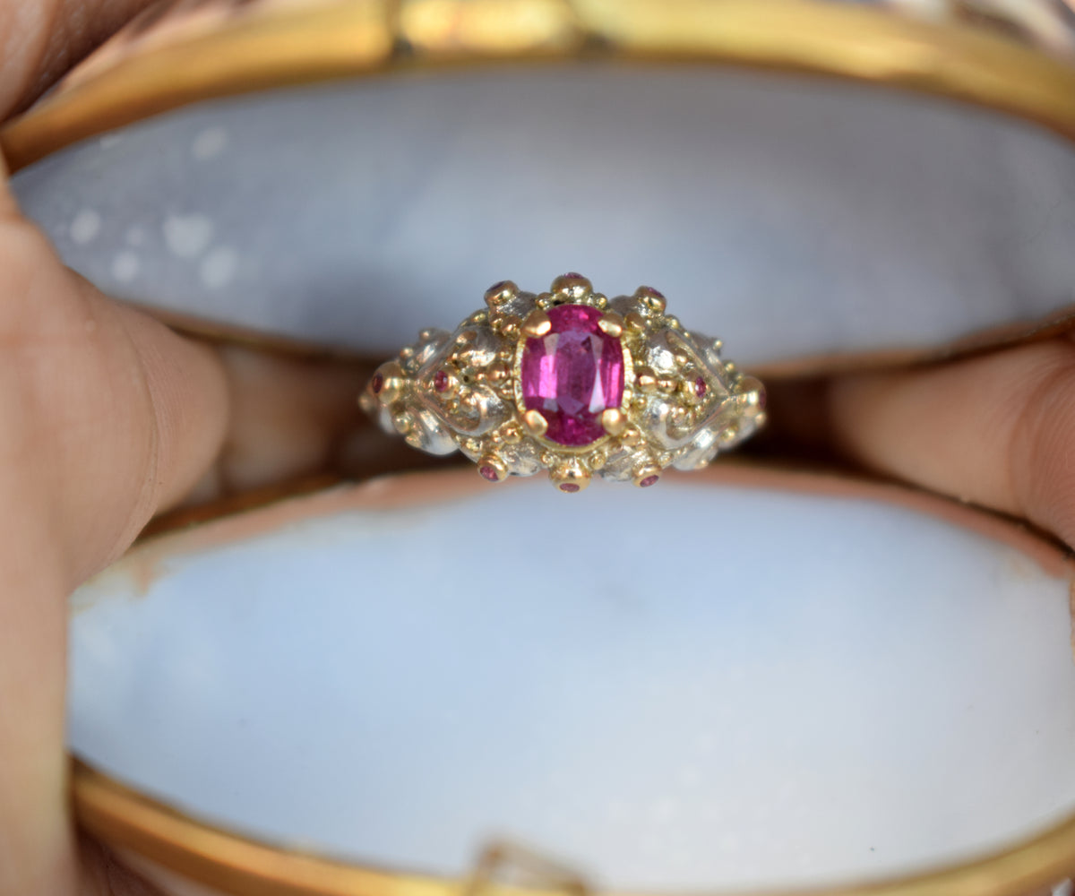 Anillo Elektra Turmalina