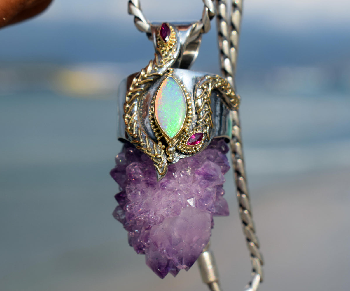 Amuleto kundalini Spirit Opalo