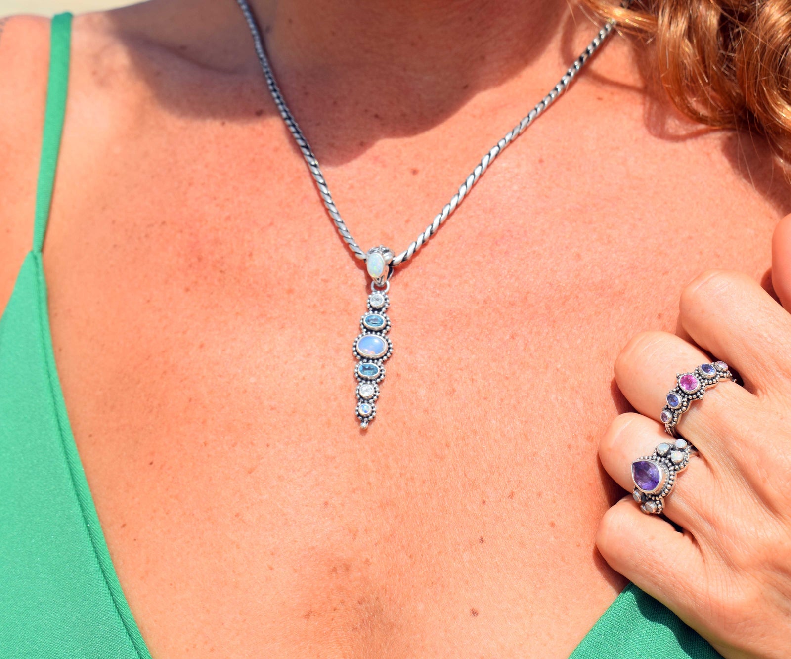 Colgante Petra Ópalo