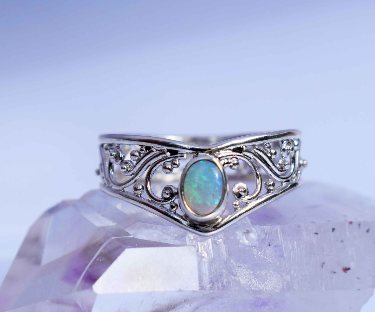 Anillo Calisto Ópalo