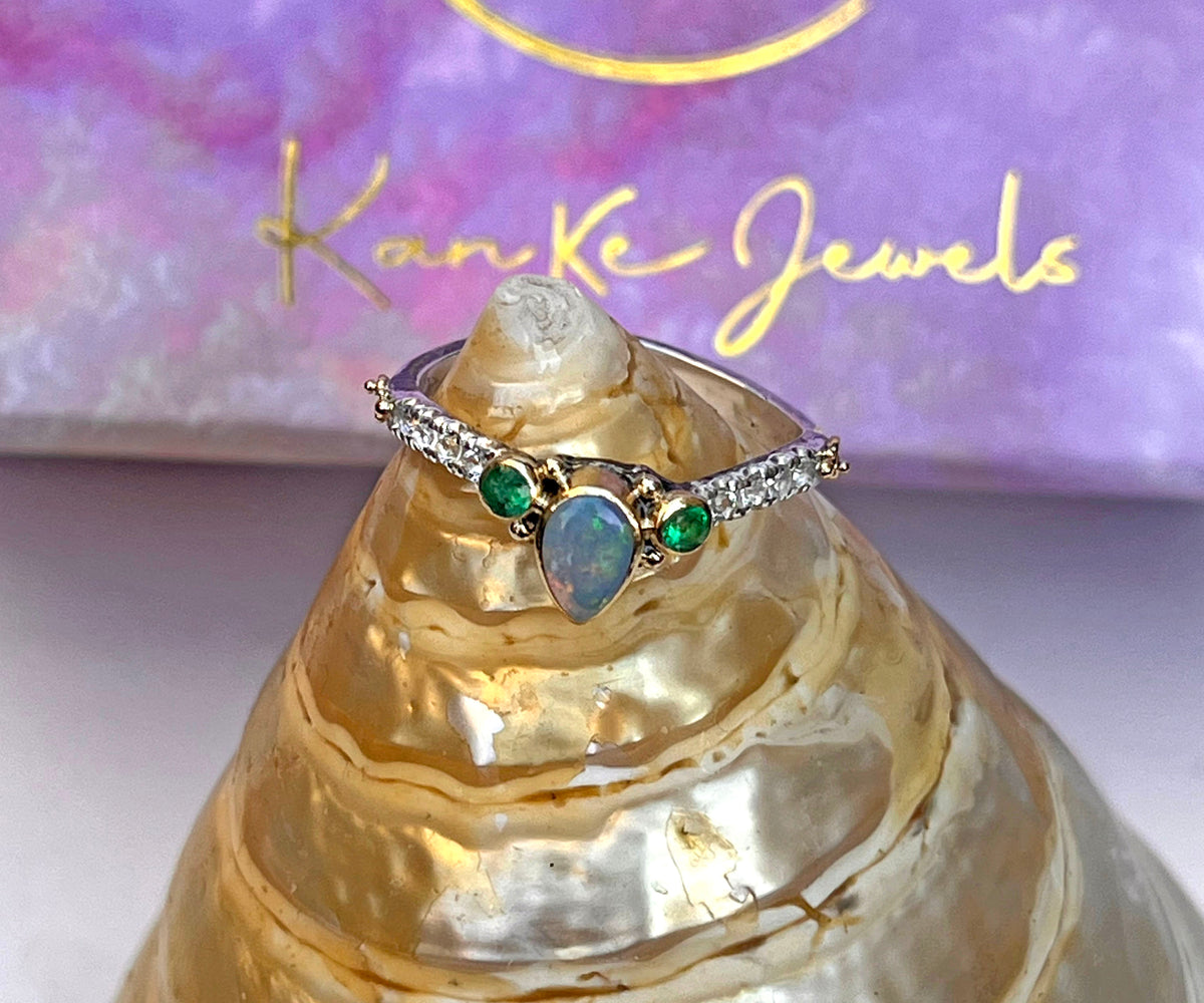 Anillo Tribu Fusión Ópalo
