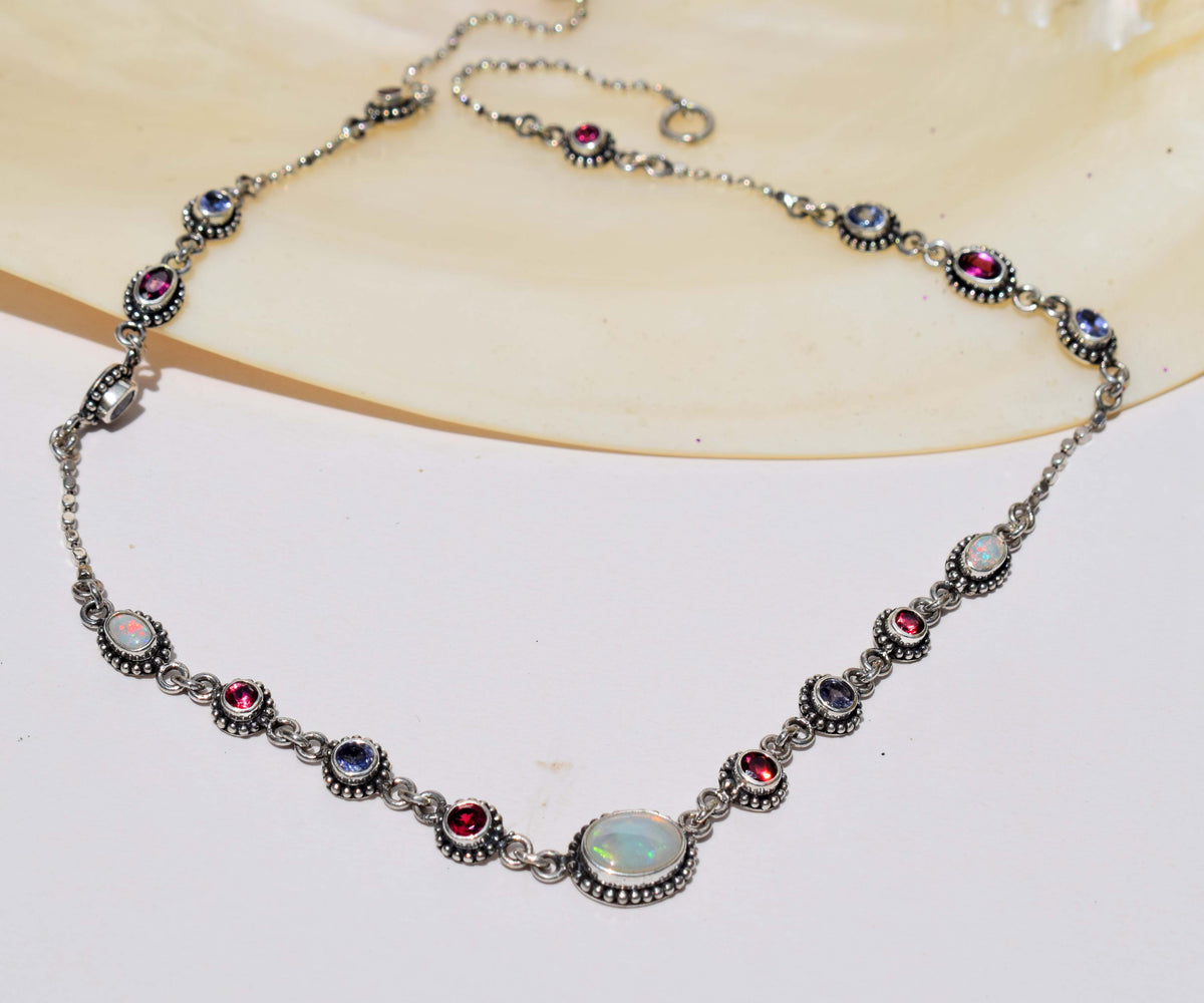 Collar Petra Opalo