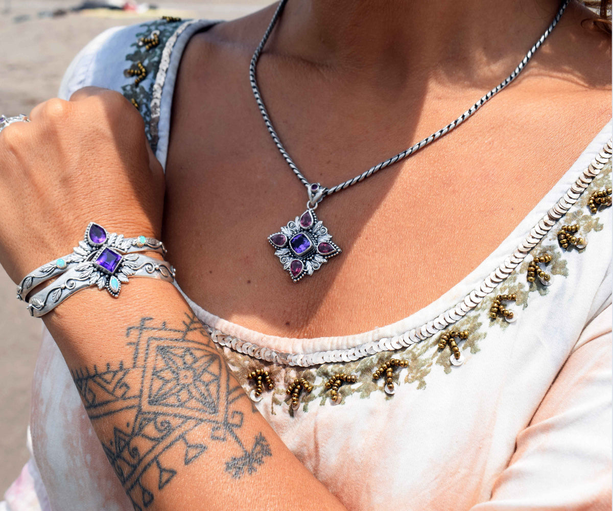 Colgante Pocahontas Amatista