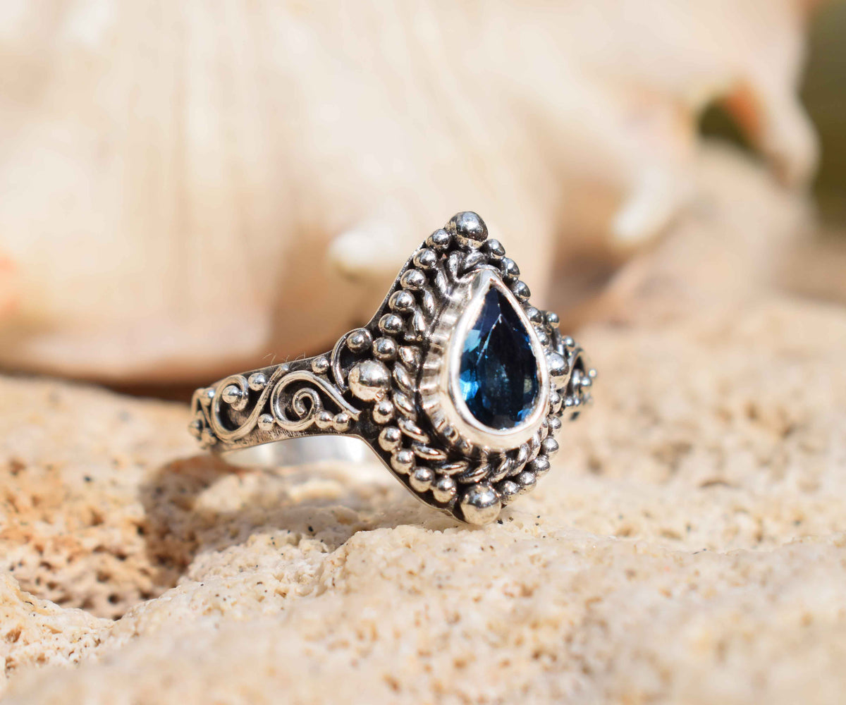 Anillo Fall in Love Topacio