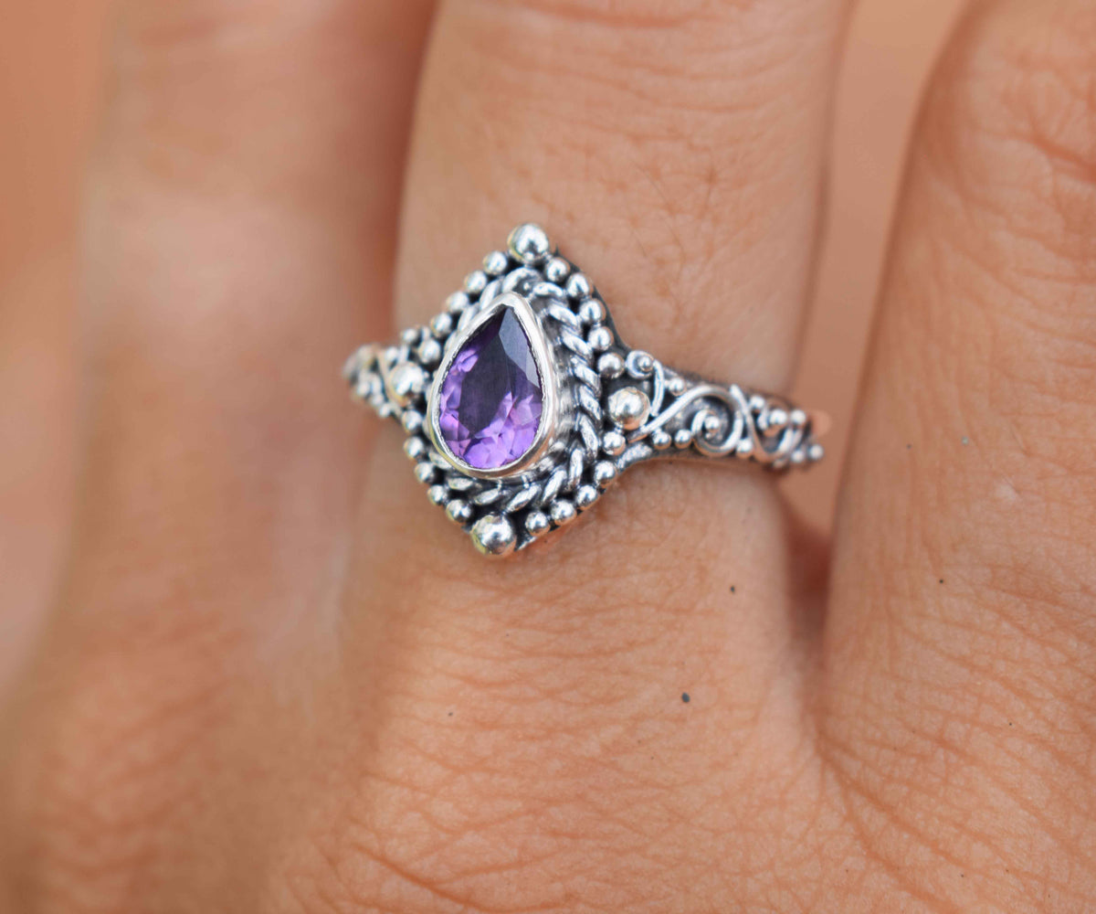 Anillo Fall in love Amatista