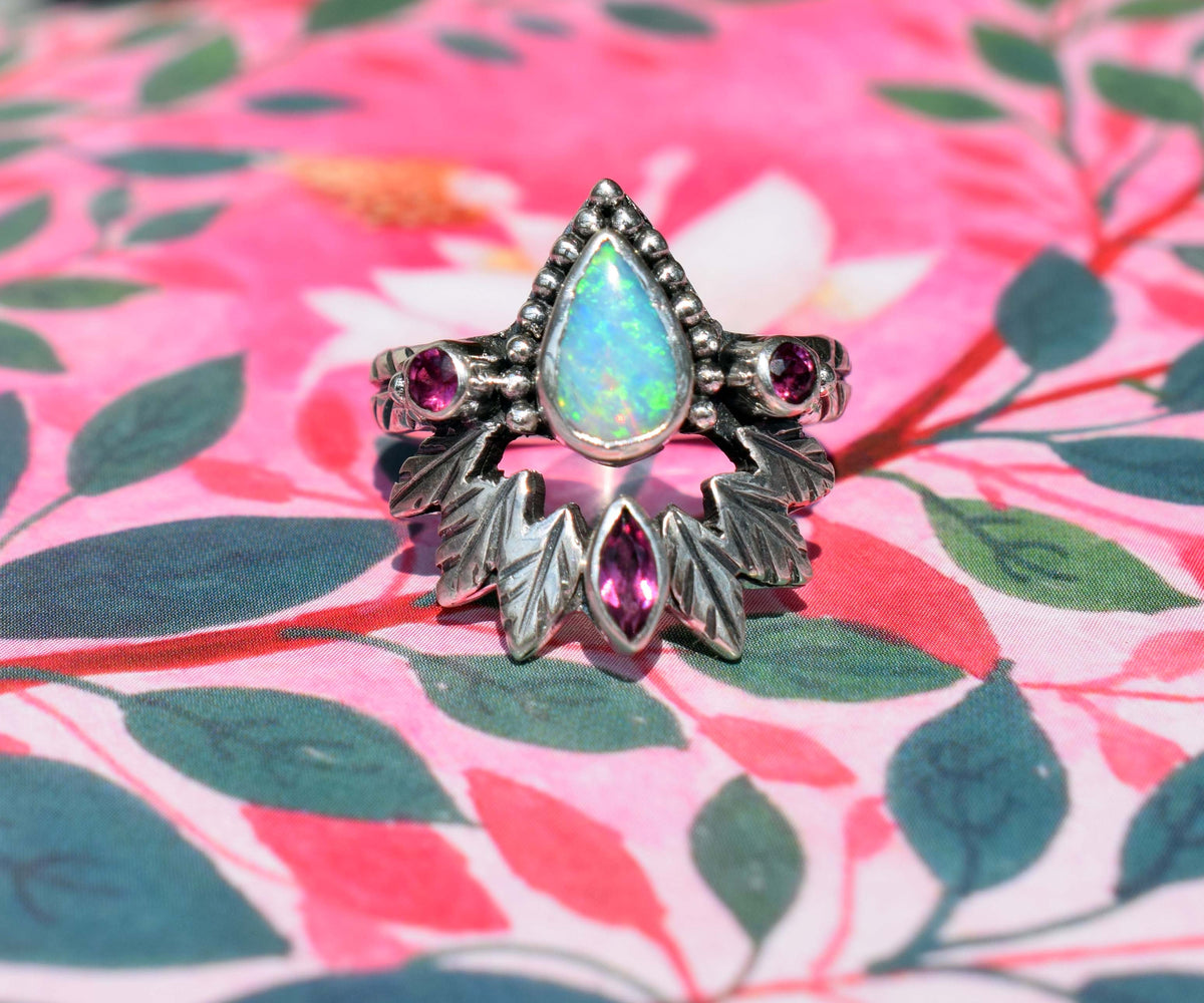 Anillo Pocahontas Opalo