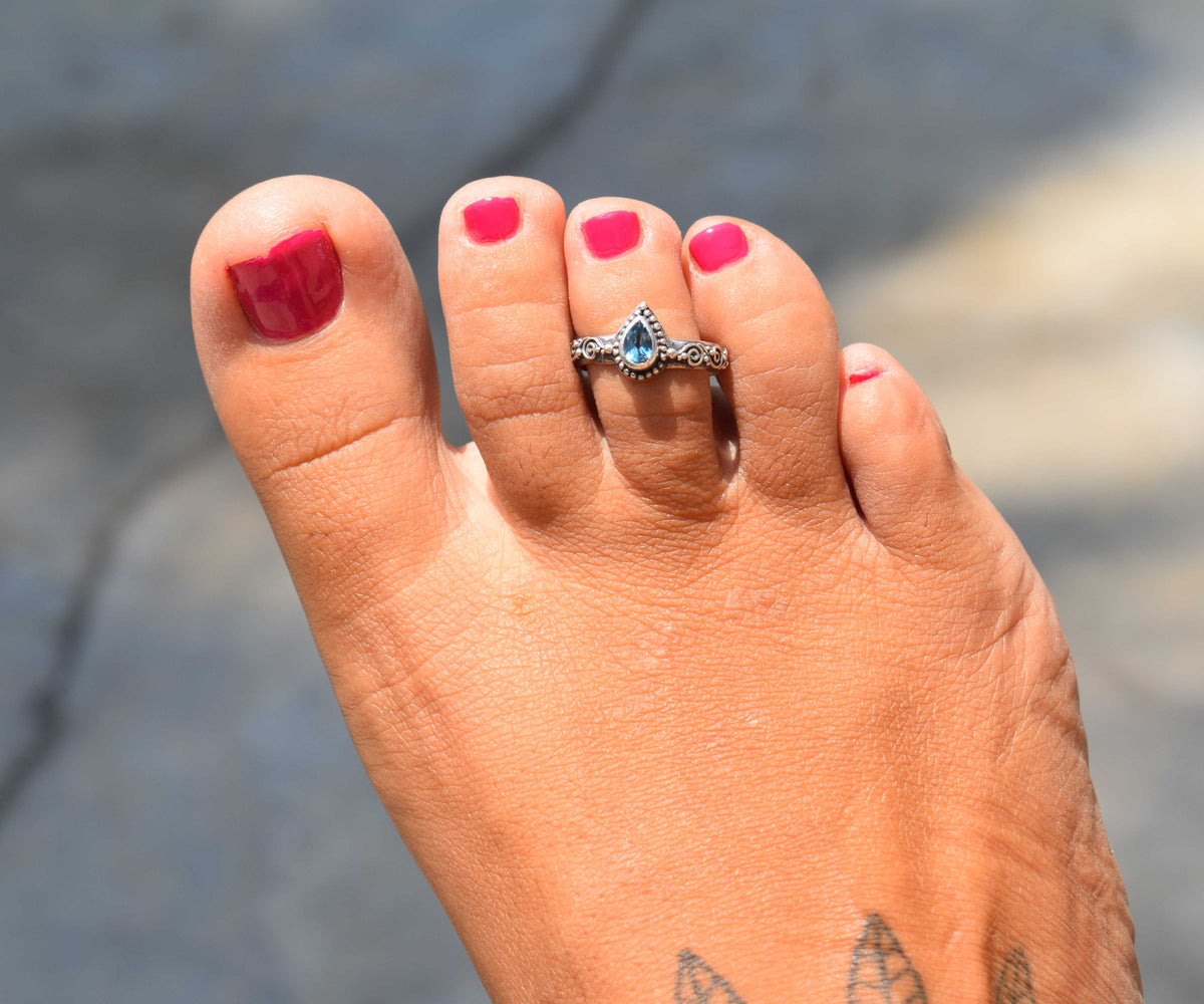 Anillo Pie Dreams Topacio