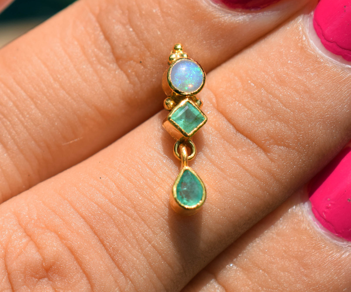 Solitario Tinkerbell Esmeralda