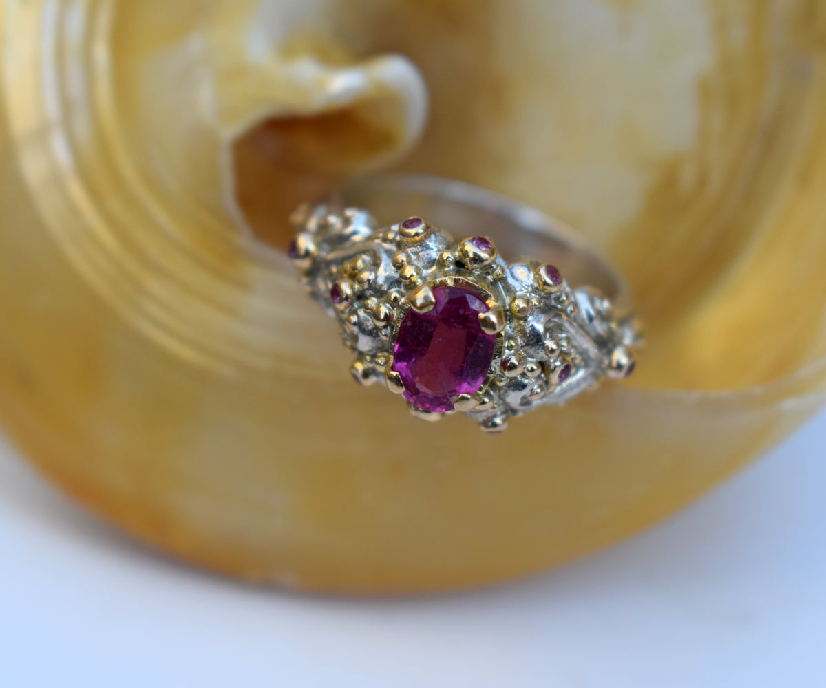 Anillo Elektra Turmalina