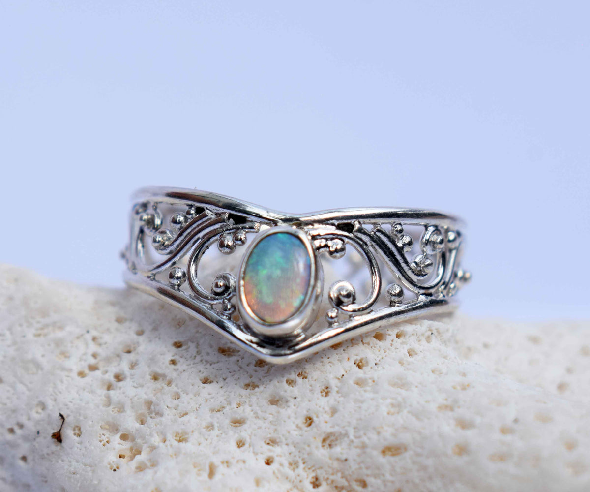 Anillo Calisto Ópalo