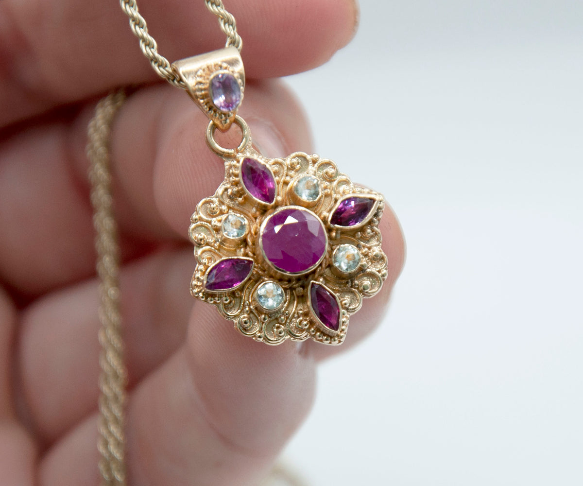 Colgante Lakshmi Rubi