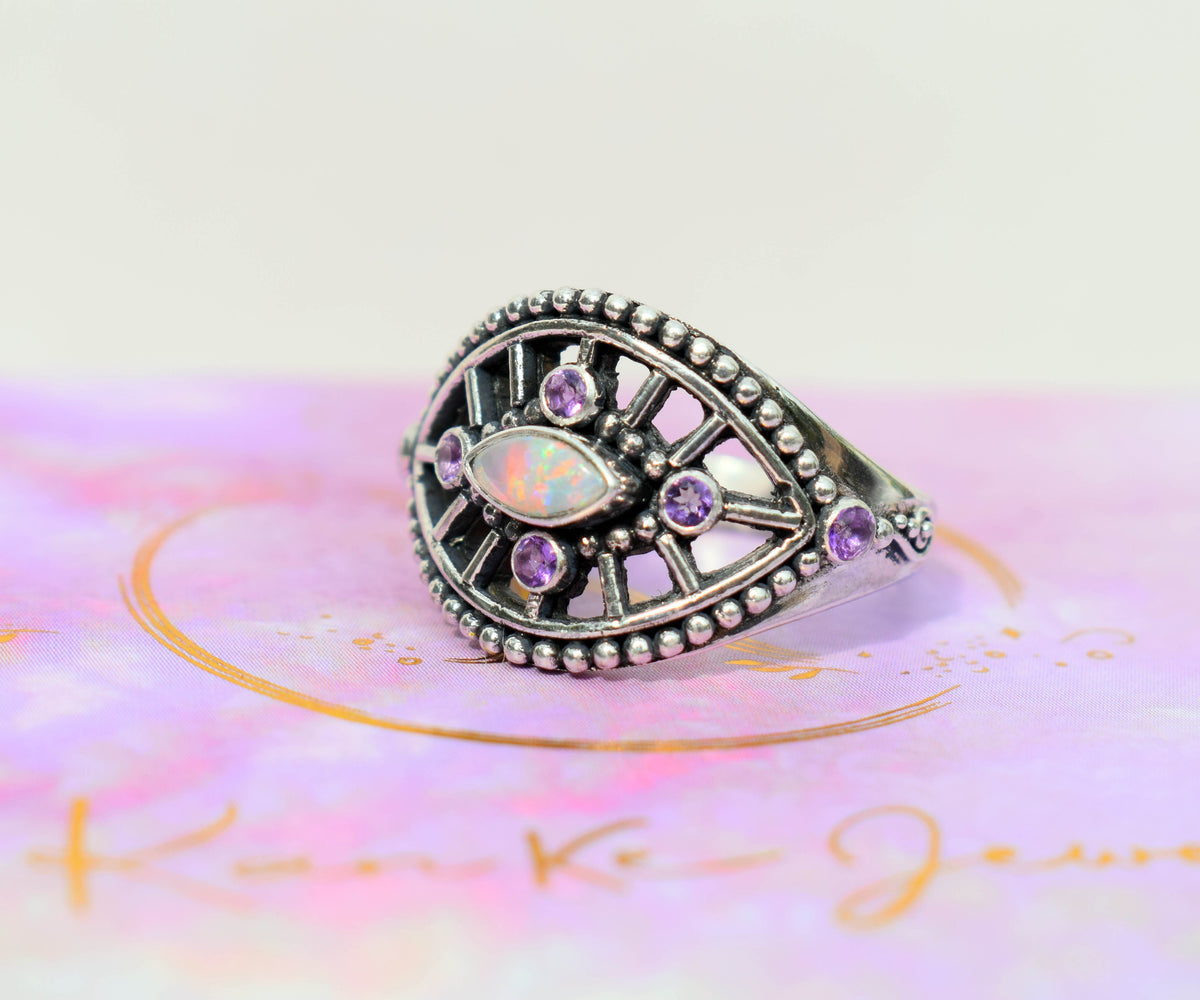 Anillo Tercer Ojo Ópalo